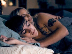 아마추어, 침실, 큰 가슴, 금발의, 오랄섹스, 도기스타일, 머리카락이 많은, 밀프