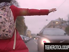 Petite Teen Rita Lee gets picked up for steamy hardcore lovemaking