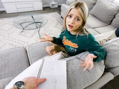 큰 엉덩이, 큰 음경, 큰 가슴, 금발의, 오랄섹스, 도기스타일, 셀카