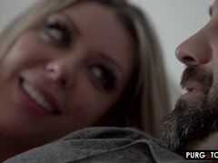 Grosser arsch, Grosse titten, Blasen, Braunhaarige, Spermaladung, Handjob, Reif, Pov