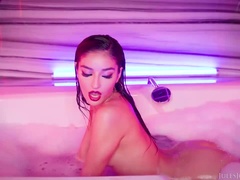 Anal, Svart, Brunette, Gaping, Runke, Latina, Naturlige bryster, Pupper