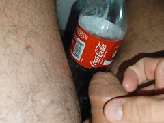 Enthousiasteling, Grote lul, Sperma shot, Frans, Opa, Masturbatie, Alleen