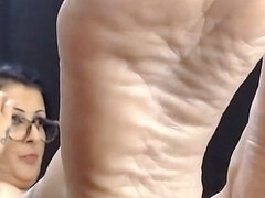 Side by Side Wrinkled Soles