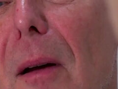 College Babe Gets Fucked Hard by Horny Old Man