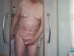 Enthousiasteling, Brits, Homo, Ondergoed, Douche, Alleen