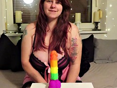 Amatör, Bbw stor vacker kvinna, Stor kuk, Europeisk, Femdom, Tysk, Handjobb, Tuttar