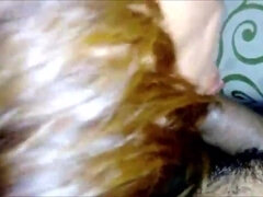 Arousing Redhead Finger Nailed In Bootie And Cunt Until She Squirts