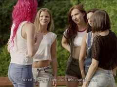 아마추어, 큰 엉덩이, 큰 가슴, 오랄섹스, 흑갈색 머리, 야외의, 빨간 머리, 젖가슴