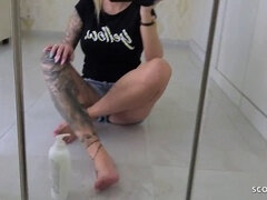 Amateur, Allemand, Tatouage