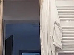 Latina with Big Ass, Hairy Pussy, Big Tits, Big Ass. Horny MILF Strips and Masturbates with Moans.