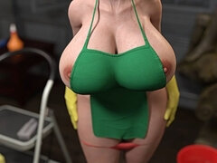 Dreidimensional, Arsch, Grosser schwanz, Geile alte tussi, Spiele, Reif