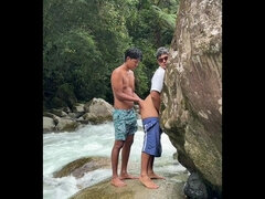 Amateur, Anal, Pareja, Indio, Al aire libre