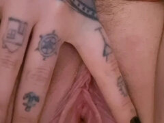 Closeup Pussy and Urethra Play with Farts