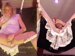 Amatorka, Wytrysk, Ladyboy, Masturbacja, Dojrzałe, Solo