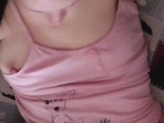 Amateur, Brunette brune, Éjaculation interne, Papa, Petite femme, Chatte, Tabou, Serré
