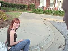 Mamada, Coche, Sexo duro, Lamidas, Tetas