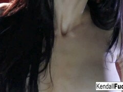 Kendall Karson enjoys herself while getting her pussy pounded