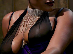 Schwarz, Fesselspiele, Cfnm, Schwarz, Weibliche domination, Milf, Herrin, Hintern versohlen