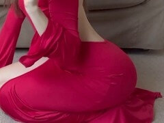 항문에서 입으로, 발, 유연한, 러시아인, 빼빼한, 스커트, 혼자, 청소년