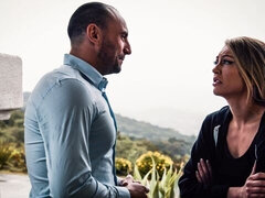 Blondynka, Obciąganie, Sukienka, Włochaty, Obciąganie, Hardcore, Mamuśka, Cycki