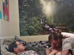 Enthousiasteling, Mooie dikke vrouwen, Pijpbeurt, Mollig, Sperma, Hardcore, Rijden, Tieten likken