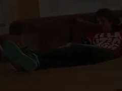 Mature girl worship junior girl feet