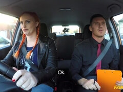 Fake Driving School - Examiner Loves Learners Hairy Twat 1 - Chloe Davis