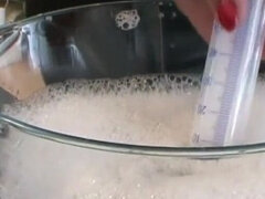 German BDSM anal squirt - Anal enema