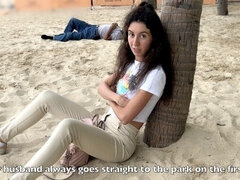 Katty West In Public Pickup - Took A Girl From Her Cuckold Husband From The Beach To Hotel Room And Fucked Her