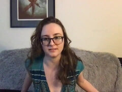 Blondine, Brille, Handjob, Masturbation, Solo, Jungendliche (18+), Spielzeuge, Netzkamera