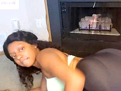 Black, white guy black girl, inexperienced