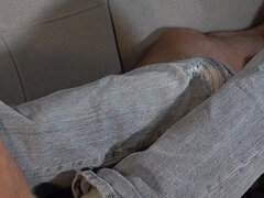 18 ans, Femme dominatrice, Fétiche des pieds, Lunettes, Humiliation, Jeans, Chaussettes, Adolescente