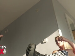 Schlafzimmer, Blasen, Geschnappt, Verrückt, Hardcore, Pov, Titten, Nass