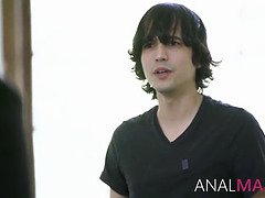 Mummy anal pounds son's hooligan - lilly james