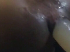 Amateur, Anal, Noire, Gode, Béant, Masturbation, Pompe, Solo