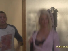 Большая жопа, Большие сиськи, Семяизвержение, Член, Группа, Ласковые ручки, Милф, Втроем