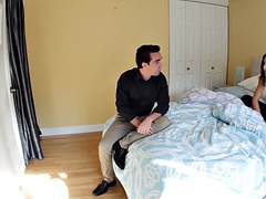 Guilty babysitter rides a hard cock to redemption