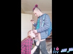 18 let, Velké péro, Sperma v puse, Obrovský čůrák, Monstrum, Ruské, Kuřba sání, Teenka