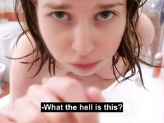 18 jahre, Leie, Bad, Blasen, Europäisch, Aufs gesicht abspritzen, Pov, Jungendliche (18+)