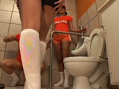 Babe, Store pupper, Blond, Gruppe, Hardcore, Milf, Orgie, Offentlig