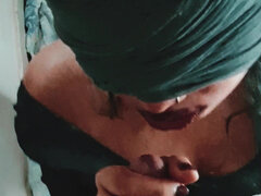 Suihinotto, Naamallinen, Tyttöystävä, Kotitekoinen, Intialainen, Näkökulma pov, Tupakoiva