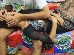 Steamy desi sex with Indian college girls in taboo family affair!