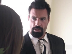 Садо мазо, Брюнетки, Грудастые, Глубокая глотка, Фетиш, Соски, Оргазм, Порка