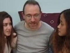 Amatør, Kvinner mann, Hardcore, Piercingen, Realitet, Retro, Trekant, Vintage