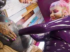 Anal, Blondin, Femdom, Handjobb, Hd, Tatuering