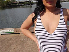 Piękne grube kobiety, Duży tyłek, Bikini, Dżinsy, Latynoska, Meksykanki, Sutki