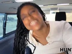 Negro, Coche, Cornudo, Ébano, Hd, Interracial, Tetas naturales, Pov
