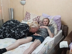 Mother-in-law Sucks All the Sperm to the Last Drop From the Penis