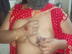 Desi village hook-up with Pinky Bhabhi exploring her naughty side