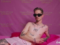 Lesbian Spanking Orgy - Lustery Couples Watch & Play in House of Love Ep 2-5